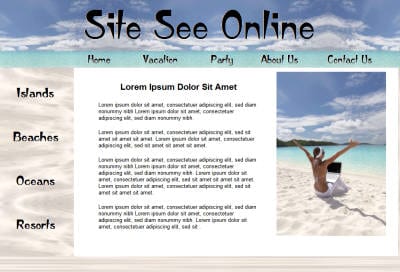Color Example in homepage