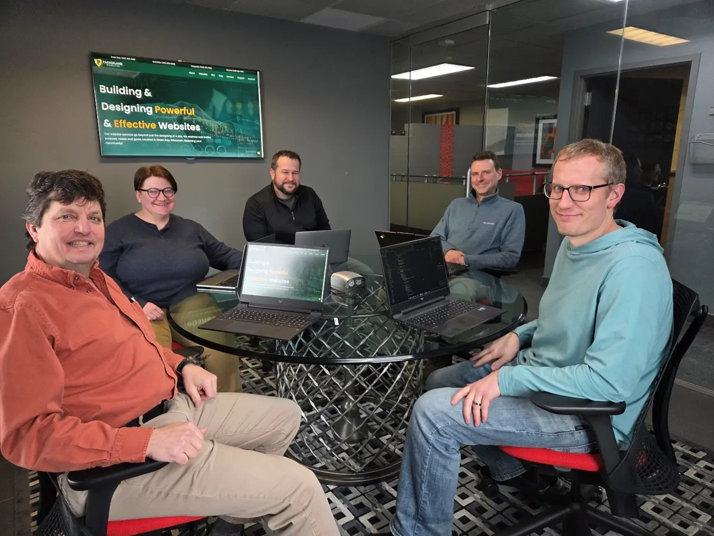 Packerland Websites team